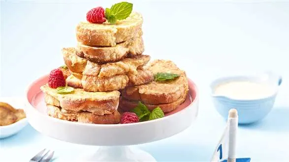 Tosty francuskie z bananami