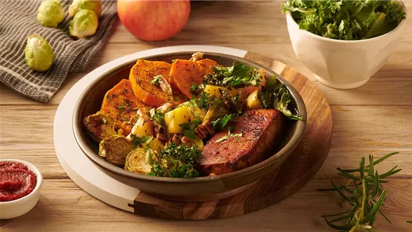 Obiad jednoblaszkowy z tofu