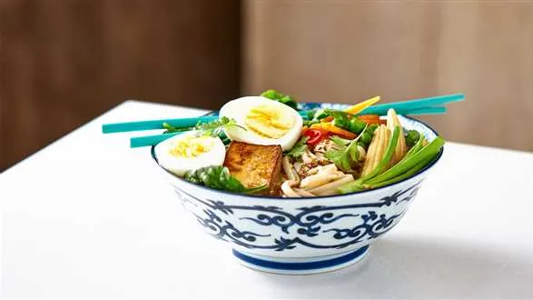Wegetariański ramen 