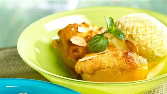 Zapiekane brzoskwinie