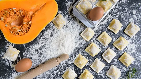 Ravioli z dynią