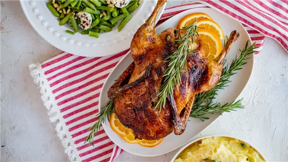 Kaczka z chrupiącą skórką