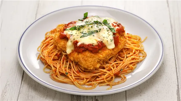 Chicken parmigiana — kurczak po parmeńsku