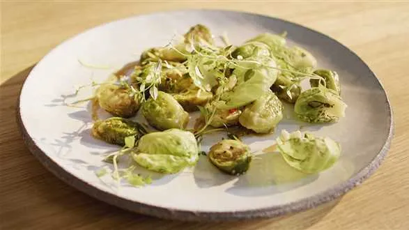 Karmelizowana brukselka