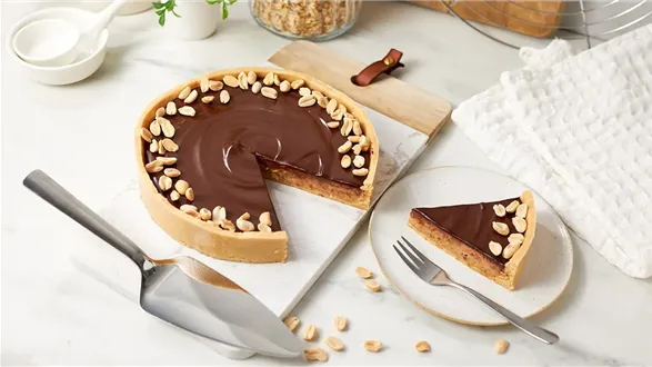 Fit tarta karmelowo-orzechowa