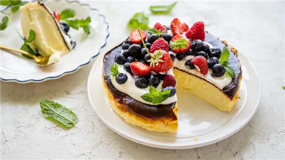 Sernik baskijski z airfryera