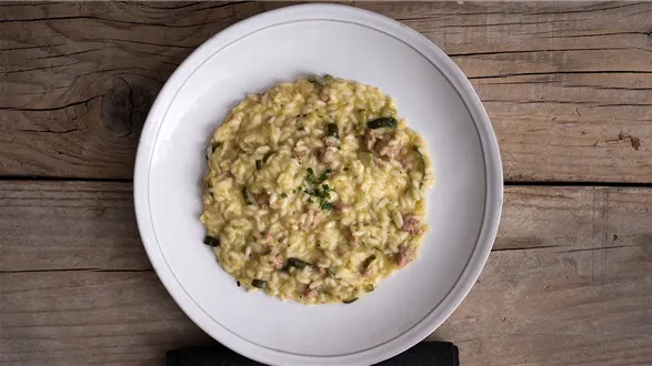 Przepis na risotto z mięsem mielonym