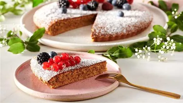 Bezglutenowa tarta migdałowa