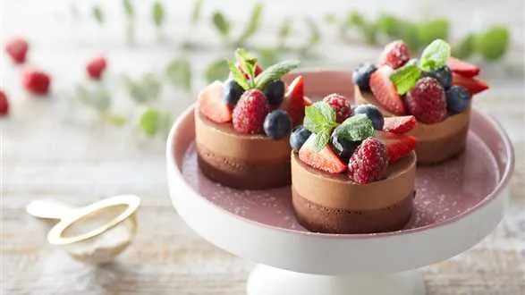 Minitorciki czekoladowo-migdałowe