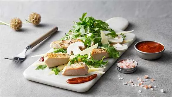 Tagliata z indyka z rukolą