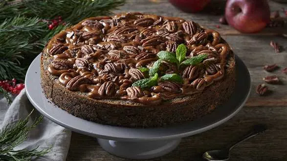 Makowiec z jabłkami