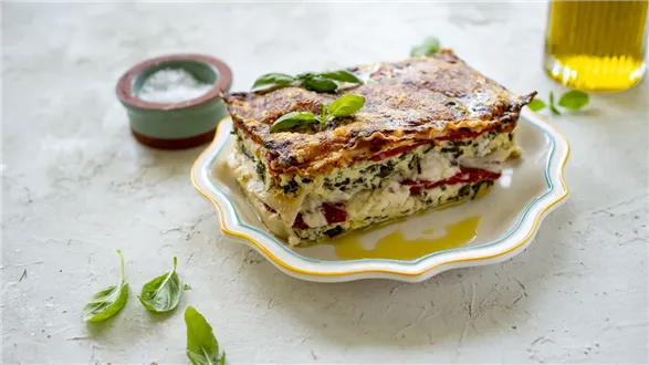 Lasagne ze szpinakiem