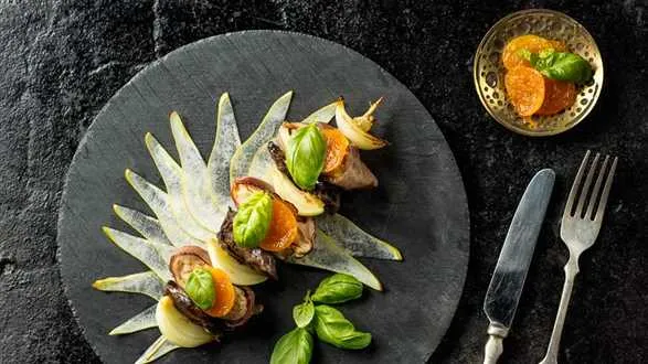 Miodowe szaszłyki z kurczaka i wątróbki