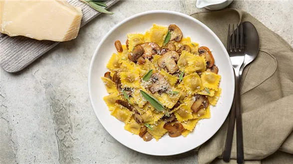 Ravioli z grzybami – przepis na włoski przysmak