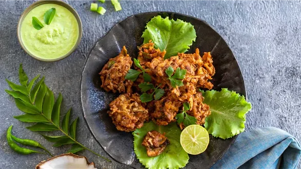 Pakora - warzywa w cieście po indyjsku