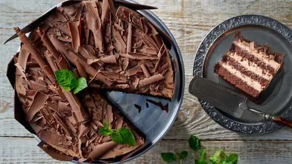 Tort czekoladowo-miętowy