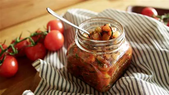 Konfitura z cukinii i pomidorów