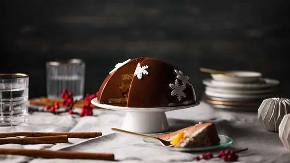 Tort cynamonowo-makowy