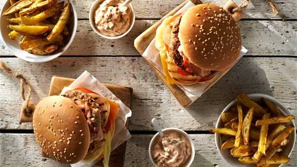 Megahamburgery wieprzowe