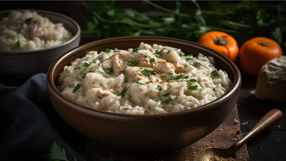 Risotto z kurczakiem