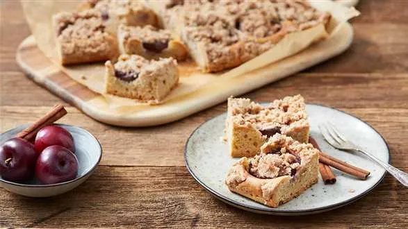 Ciasto ucierane ze śliwkami 