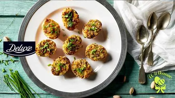 Faszerowane jajka z pistacjami