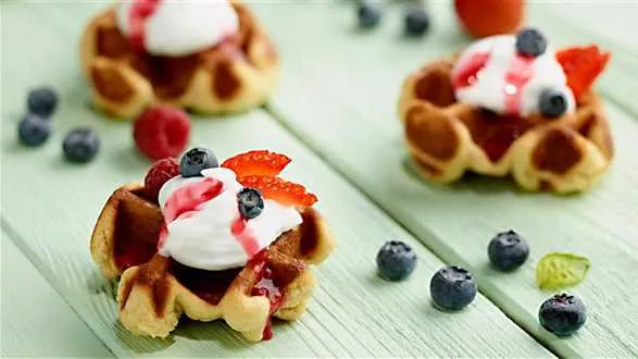 GOFRY DROŻDŻOWE W STYLU BELGIJSKIM