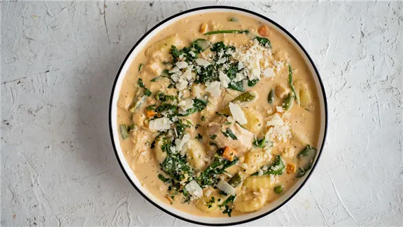 Gnocchi z kurczakiem i warzywami