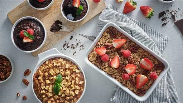 Pieczona owsianka à la brownie