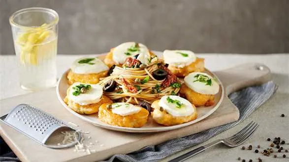 Spaghetti z kurczakiem i serem Grana Padano