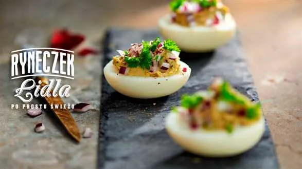 Jajka faszerowane awokado