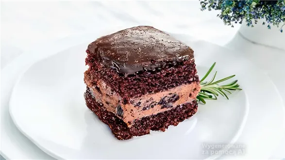 Pijana śliwka - ciasto z suszonymi śliwkami w rumie