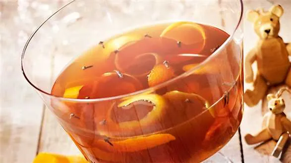 Kompot z suszu z cytryną