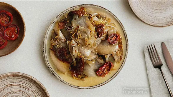 Śledzie z suszonymi pomidorami