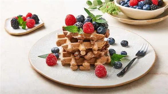 Wegańskie gofry 