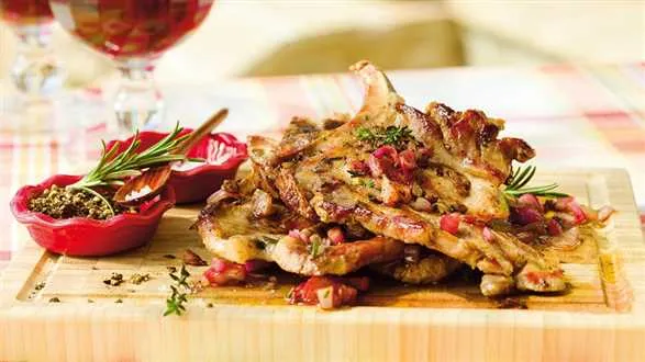 Kotlet w piwnej marynacie