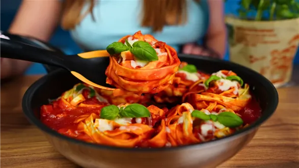 Koszyczki makaronowe