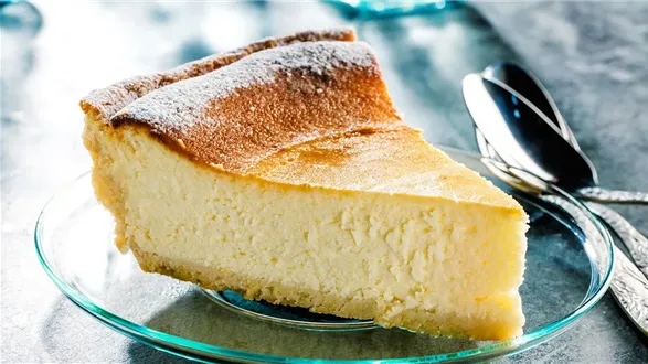 Sernik z mlekiem skondensowanym