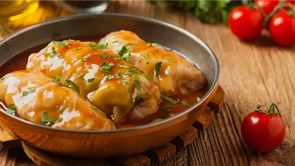 Gołąbki z młodej kapusty