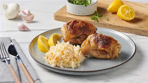 Kurczak w maśle ziołowym z airfryera