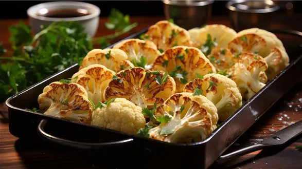 Pieczony kalafior — podstawowy przepis