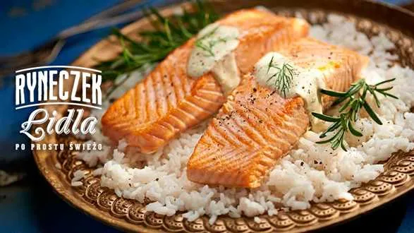 Łosoś w sosie cytrynowym