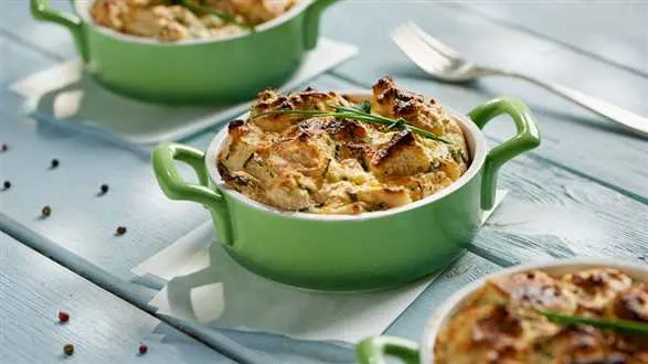 Chlebowy suflet z serem