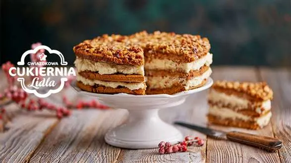 Bożonarodzeniowe ciasto miodowe