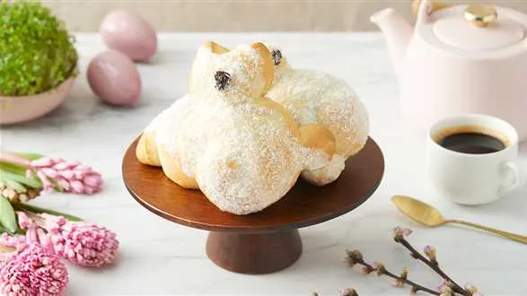 Drożdżowe zajączki wielkanocne