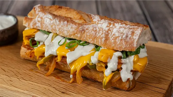 Kanapka z kurczakiem Buffalo