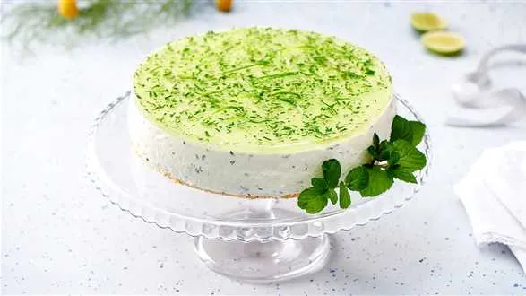 Sernik limonkowo-miętowy