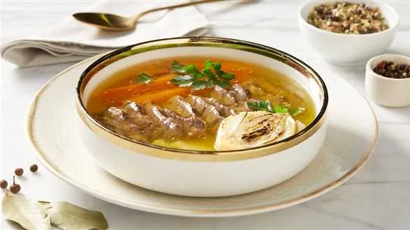 Rosół drobiowo-wołowy