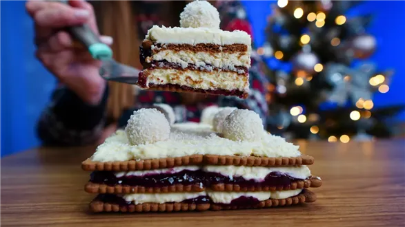 Ciasto pomponik bez pieczenia