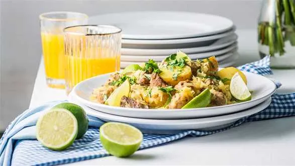 Szynka w kapuście curry